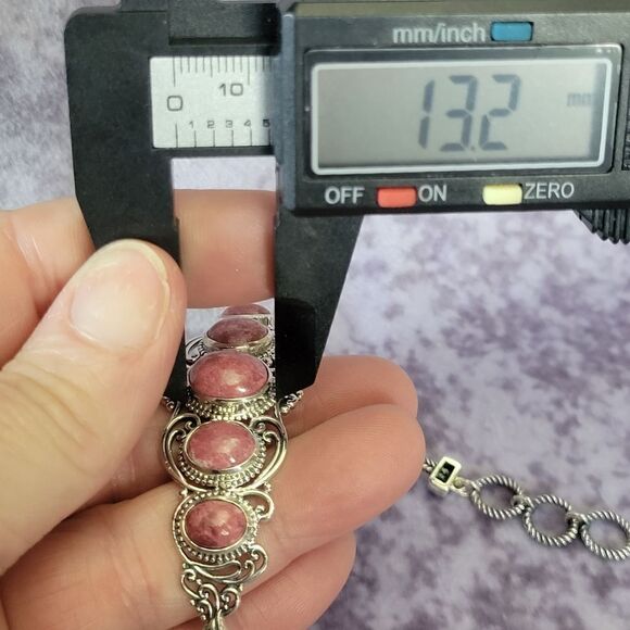 Norwegian Thulite Bracelet - Picture 13 of 15